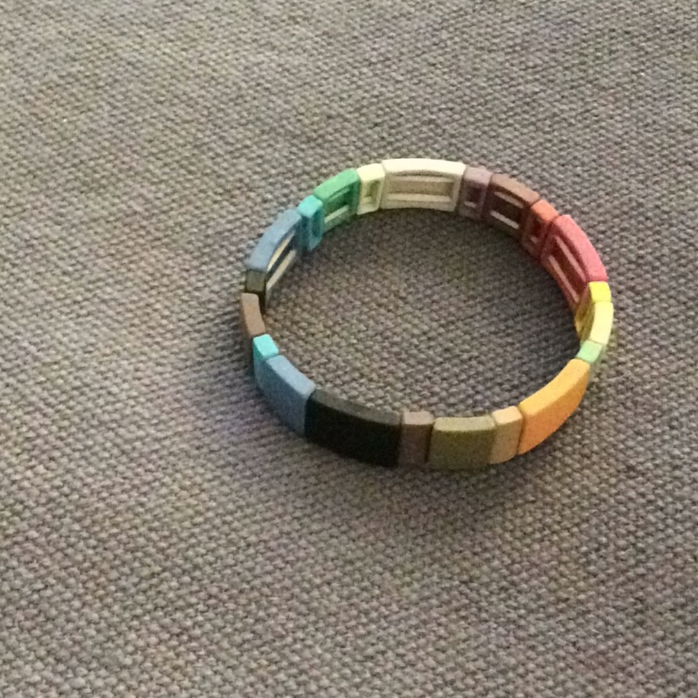 Stretch Tile Bracelet.Multi Colored - image 1